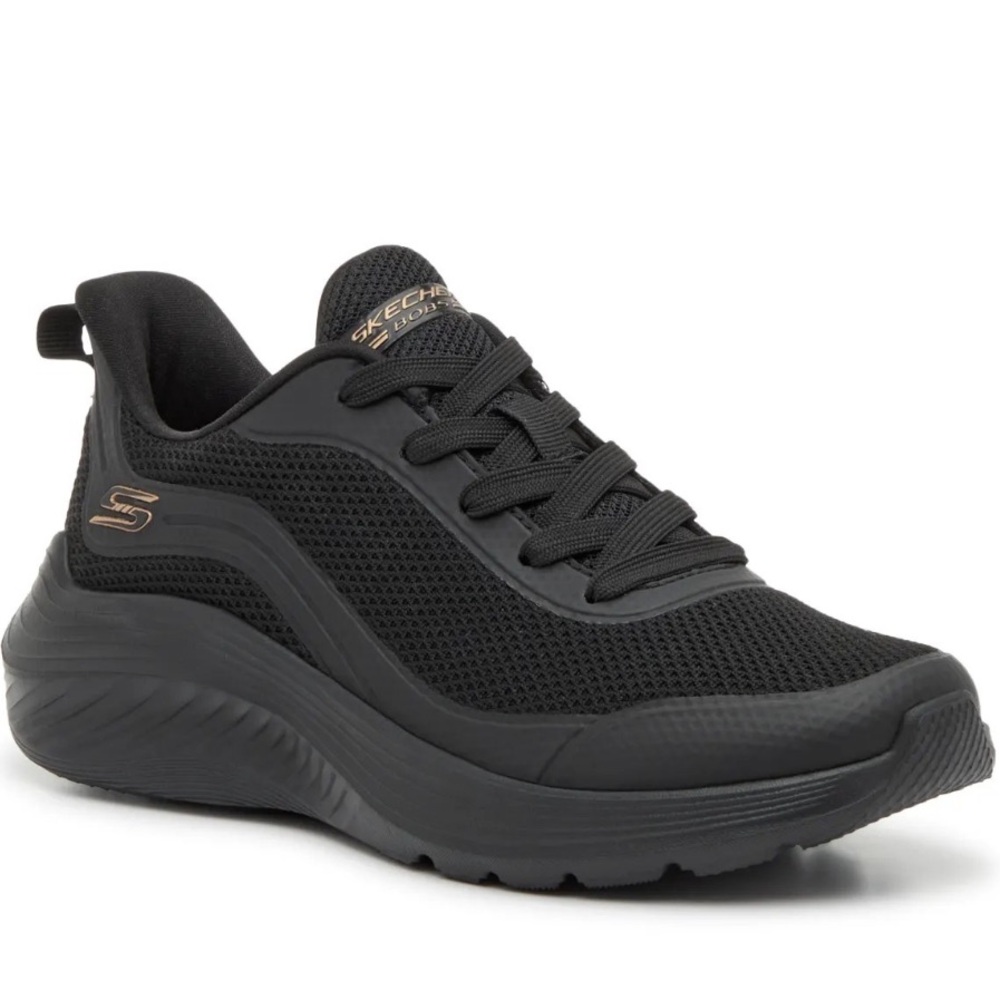 BOBS from Skechers Black Wide Fit Sneakers